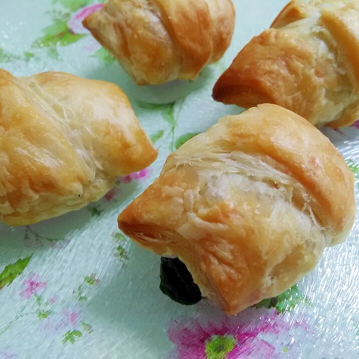 冷凍パイシートで チョコクロワッサン レシピ 作り方 By うーころちゃん 楽天レシピ